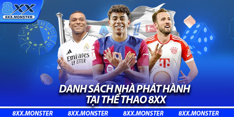 Danh sách nhà phát hành tại thể thao 8XX