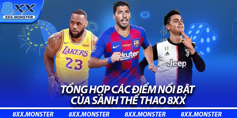 Tổng hợp các điểm nổi bật của sảnh thể thao 8XX